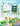 Kids Easel Wooden Double-Sided with Paper Roll Joyooss 126 GREEN