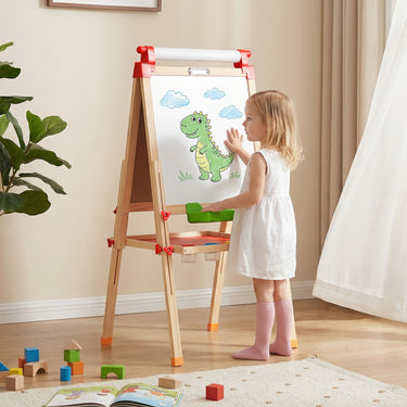 JOY 126 Wooden Art Easel – Red