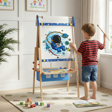 Joyooss Magnitales Easel & Paper Roll Set 129 Dark Blue