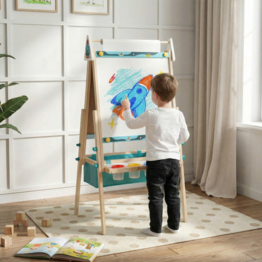 Joyooss Magnitales Easel & Paper Roll Set 132 Lake Blue