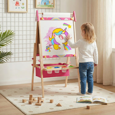 Joyooss Magnitales Easel & Paper Roll Set 133 Pink