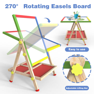 Joyooss Wooden Kids Easel 105-C