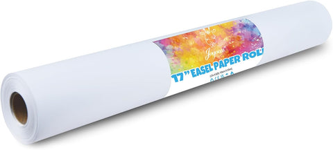 Joyooss Easel Paper Roll of Paper, Easel Paper Roll for Kids 17 Inches x 82 Feet, Roll of Paper for Kids Art Paper Roll, Easel Paper Roll Drawing Paper Roll for Kids Easel Arts and Crafts Paper Poll