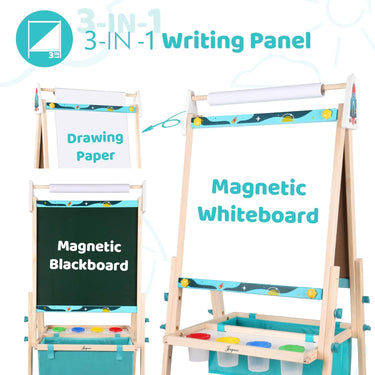 Joyooss Magnitales Easel & Paper Roll Set 132 Lake Blue