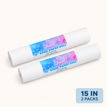 Joyooss Easel Paper Roll Refills – 15 Inch, 2 Rolls