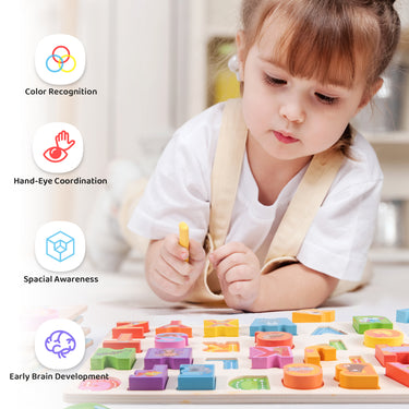 JOYOOSS Wooden Jigsaw Puzzle Board - 5 Pack