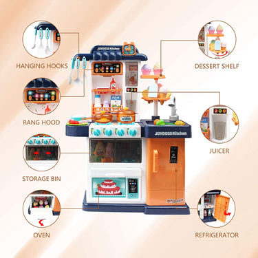 Joyooss Toy Kitchen for Toddler - Blue