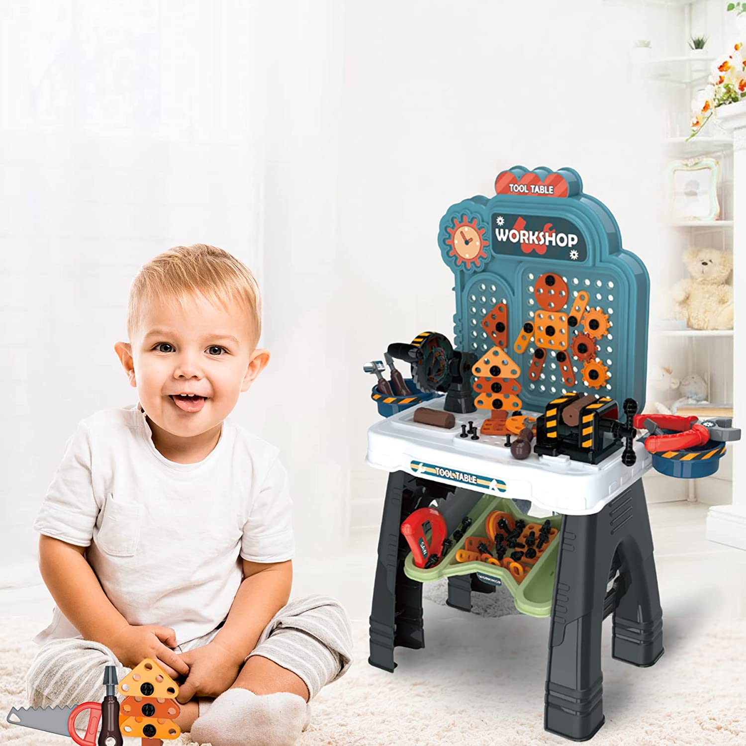 Joyooss Kids Power Tools Workshop Toy Set1