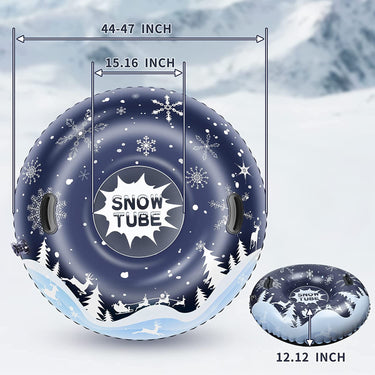 Joyooss 47 inch Inflatable Water Float Snow Tube